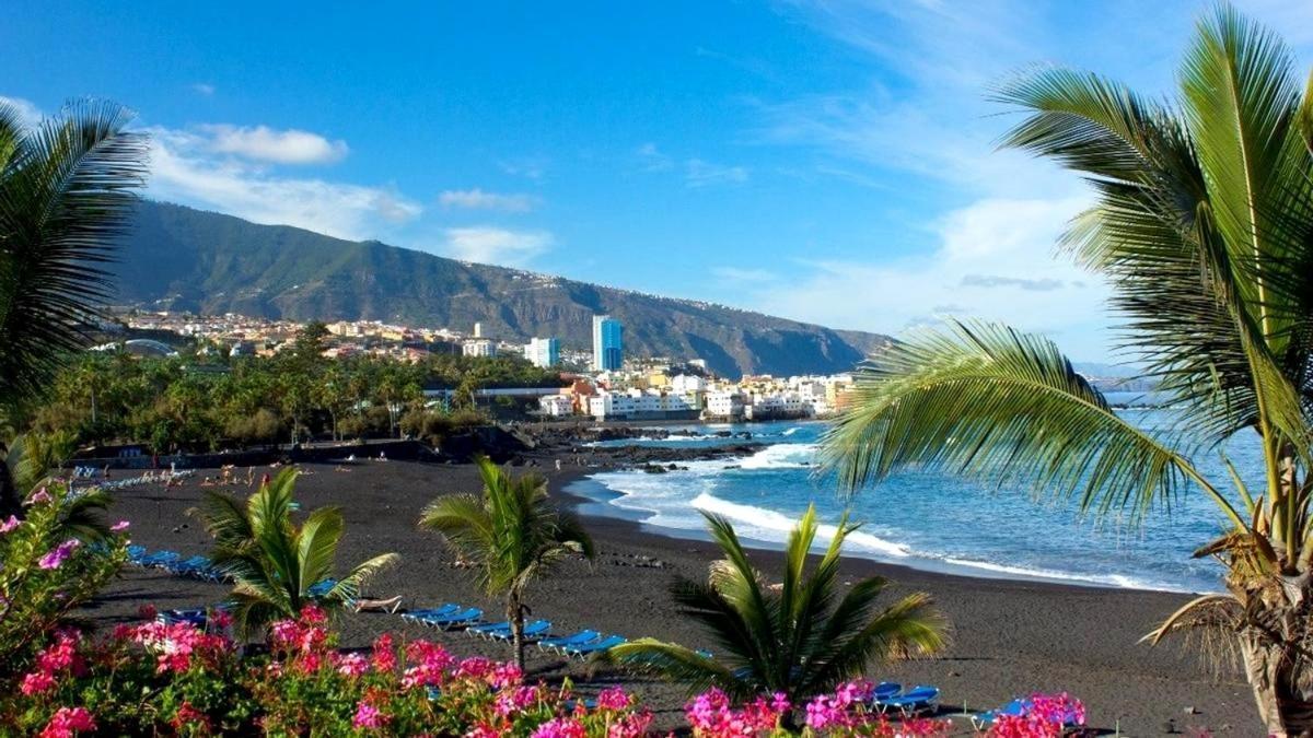 פוארטו דה לה קרוז Lujoso Apartamento Completo, Piscina, Terraza Con Vistas Al Teide מראה חיצוני תמונה